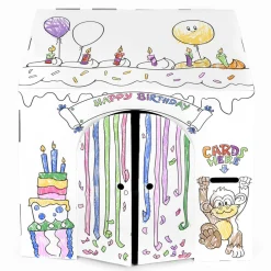 Flat River Group Easy Playhouse Birthday Art & Craft Cardboard Fort for Kids* Crafts & Activities