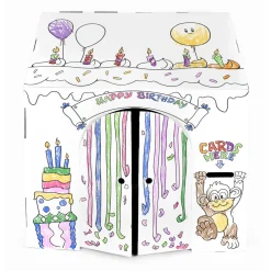 Flat River Group Easy Playhouse Birthday Art & Craft Cardboard Fort for Kids* Crafts & Activities