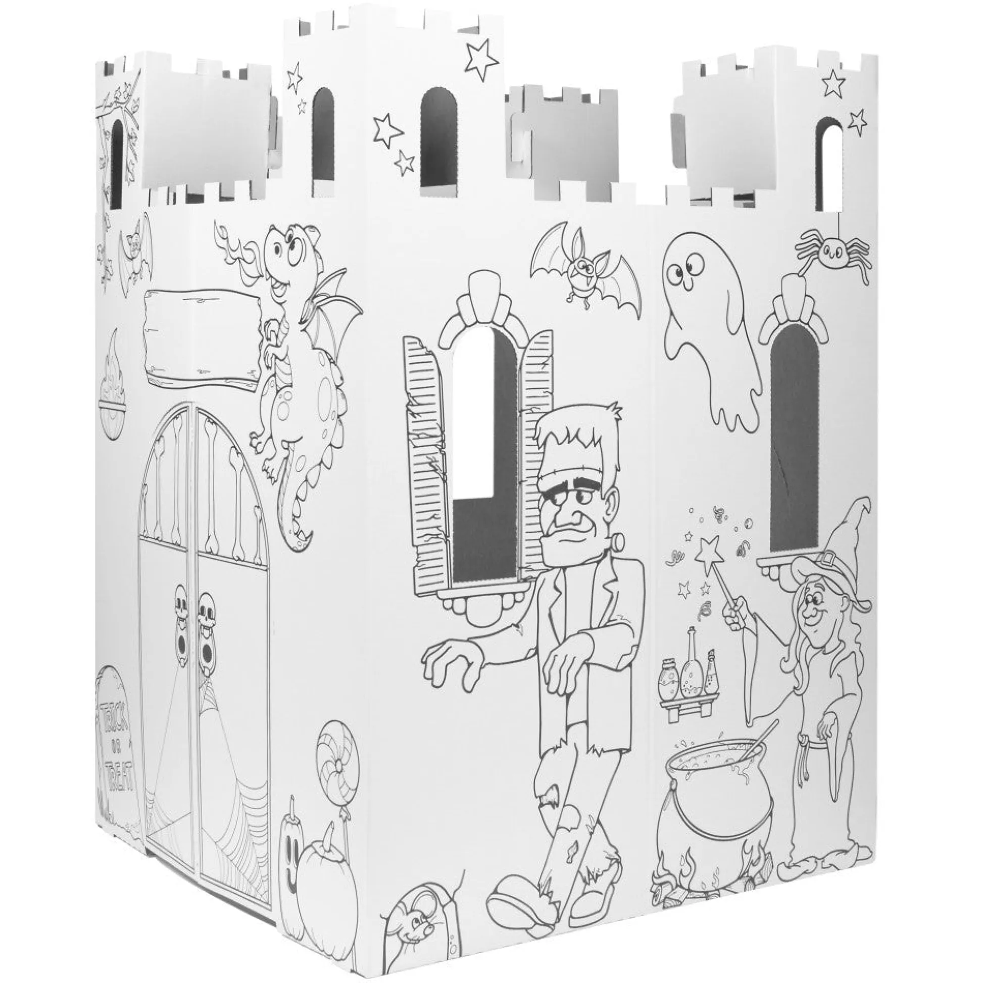 Flat River Group Easy Playhouse Haunted Castle Art & Craft Playhouse for Kids* Tents, Tunnels & Playhouses|Dress Up