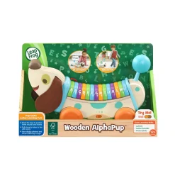 Macy's - Supplier Eco-Friendly Wooden AlphaPup Interactive Learning Toy - Colorful Design* Preschool Education Toys & Activities