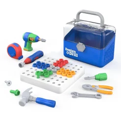 Educators Resource Educ “Educational Insights Design & Drill Toolbox - Vibrant STEM Toy Kit”* Tools & Workshops|Dress Up