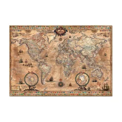 AreYouGame Educa Antique World Map Jigsaw Puzzle - 1000 pc* Puzzles