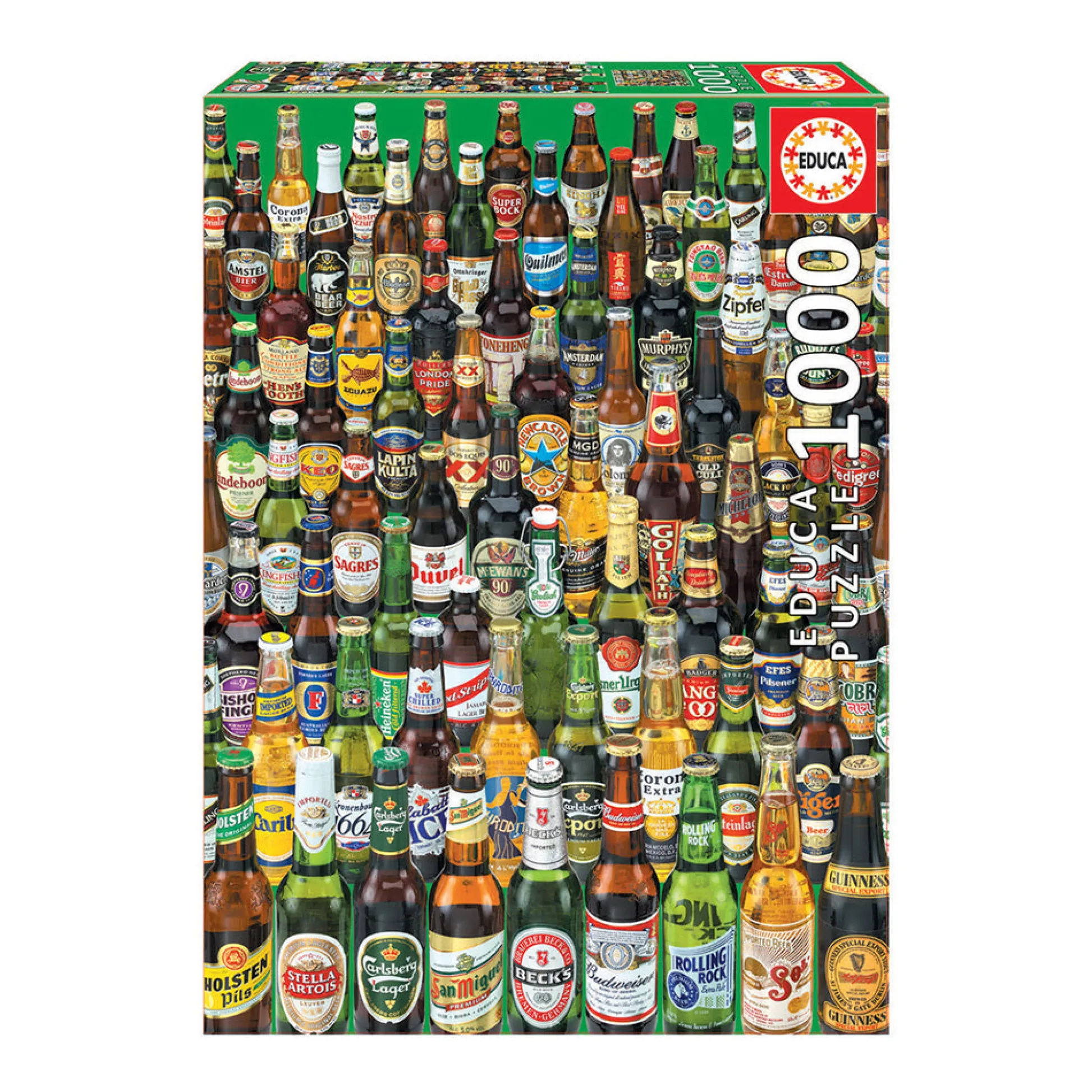AreYouGame Educa Beers Themed Jigsaw Puzzle - 1000 pc* Puzzles