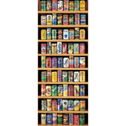 AreYouGame Educa Global Soft Drink Cans Jigsaw Puzzle - 2000 pc* Puzzles