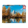 AreYouGame Educa Matterhorn Mountain Autumn Jigsaw Puzzle - 1000 pc* Puzzles