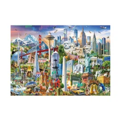 AreYouGame Educa North America Landmarks Jigsaw Puzzle - 1500 pc* Puzzles