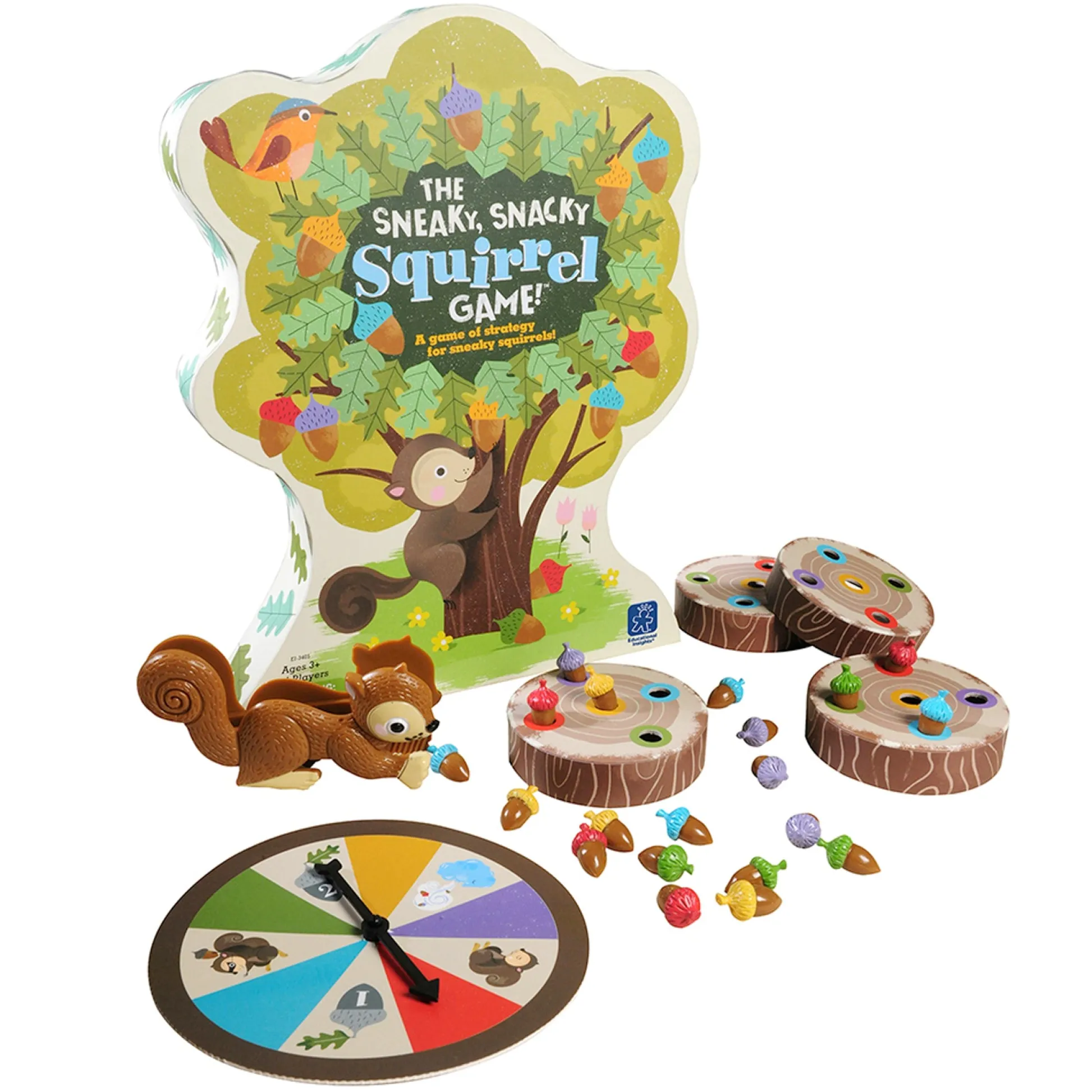 Educators Resource Educational Insights - The Sneaky, Snacky Squirrel Game - Colorful Fun Learning* Role-Playing Games|Board Games