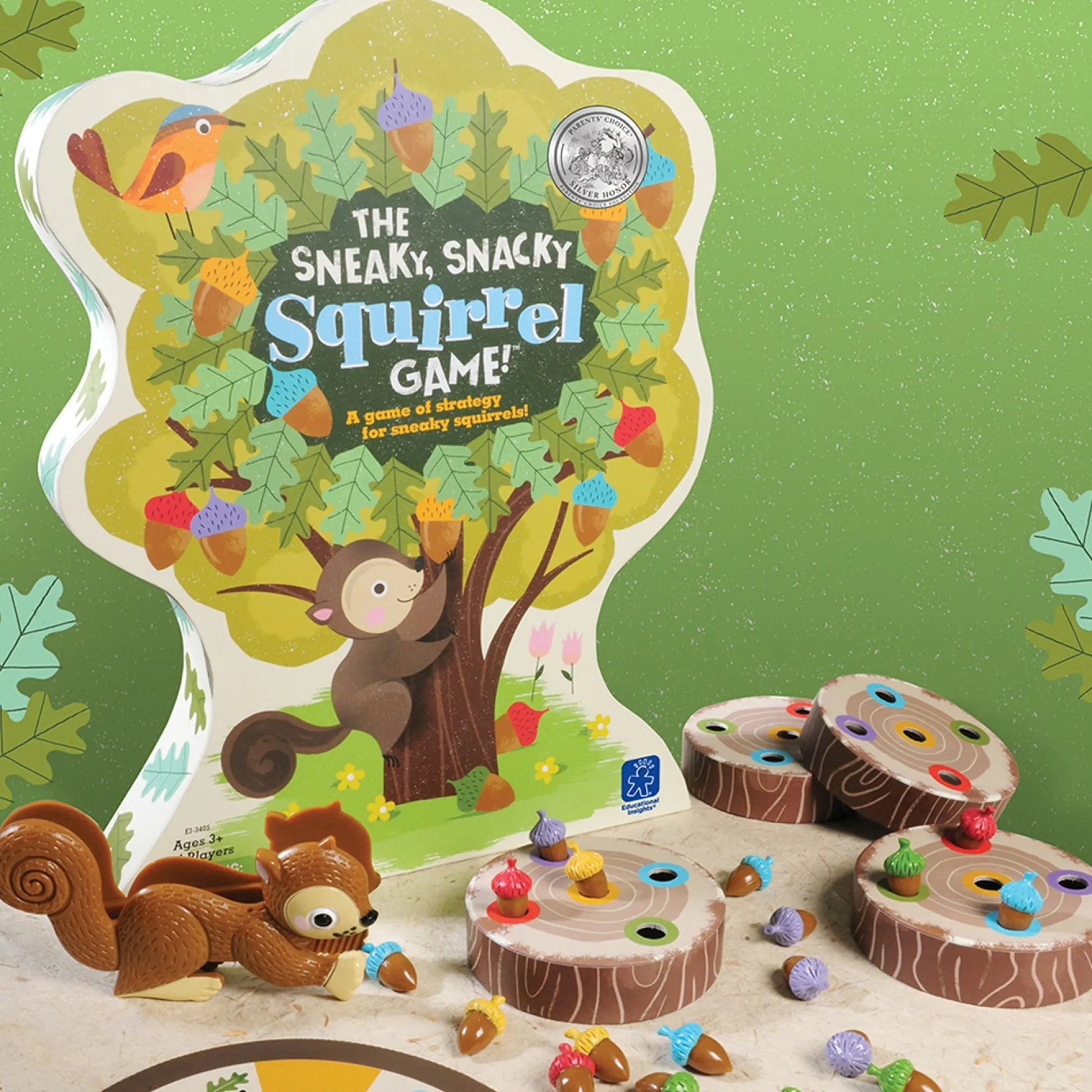 Educators Resource Educational Insights - The Sneaky, Snacky Squirrel Game - Colorful Fun Learning* Role-Playing Games|Board Games