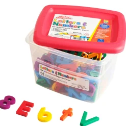 Educators Resource Educational Insights AlphaMagnets & MathMagnets - Multi-Colored - 126 Pieces* Preschool Education Toys & Activities