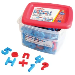 Educators Resource Educational Insights AlphaMagnets & MathMagnets - Color-Coded Set - 214 Pieces* Preschool Education Toys & Activities