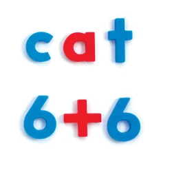 Educators Resource Educational Insights AlphaMagnets & MathMagnets - Color-Coded Set - 214 Pieces* Preschool Education Toys & Activities