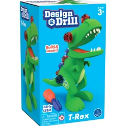 Educators Resource Educational Insights Design & Drill T-Rex - Interactive Dinosaur Toy* Preschool Education Toys & Activities