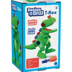 Educators Resource Educational Insights Design & Drill T-Rex - Interactive Dinosaur Toy* Preschool Education Toys & Activities