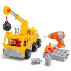 Educators Resource Educational Insights Design & Drill Bolt Buddies Crane - Interactive Construction Toy* Preschool Building Sets & Blocks|Preschool Education Toys & Activities