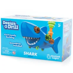 Educators Resource Educational Insights Design & Drill Shark - Interactive Building Toy* Preschool Education Toys & Activities