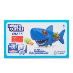 Educators Resource Educational Insights Design & Drill Shark - Interactive Building Toy* Preschool Education Toys & Activities