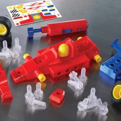 Educators Resource Educational Insights Design & Drill Power Play Vehicles - Race Car* Preschool Education Toys & Activities|Preschool Vehicles