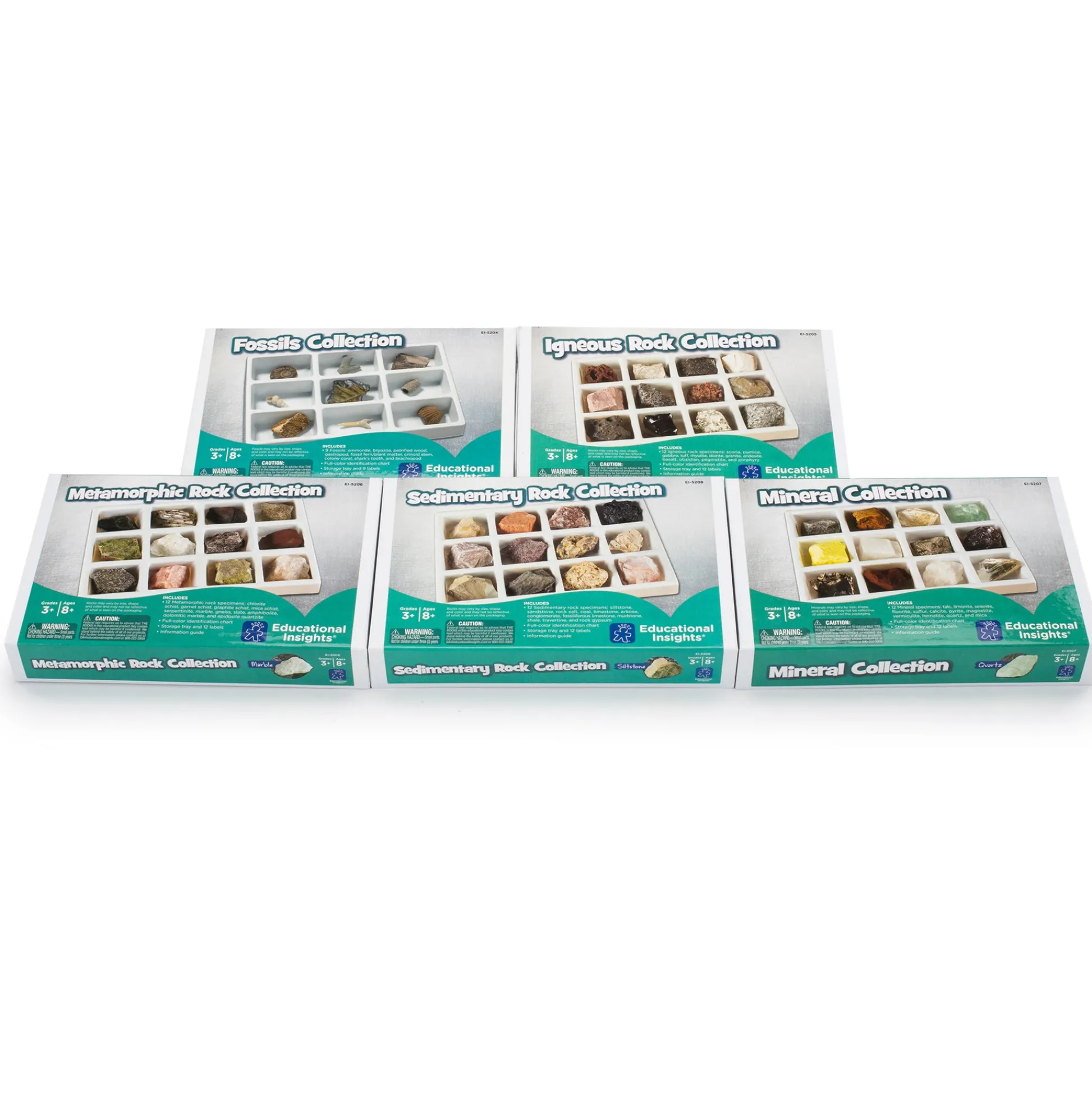Educators Resource Educational Insights GeoSafari Rock and Fossil Explorer Set - 57 Pieces* Science & Discovery