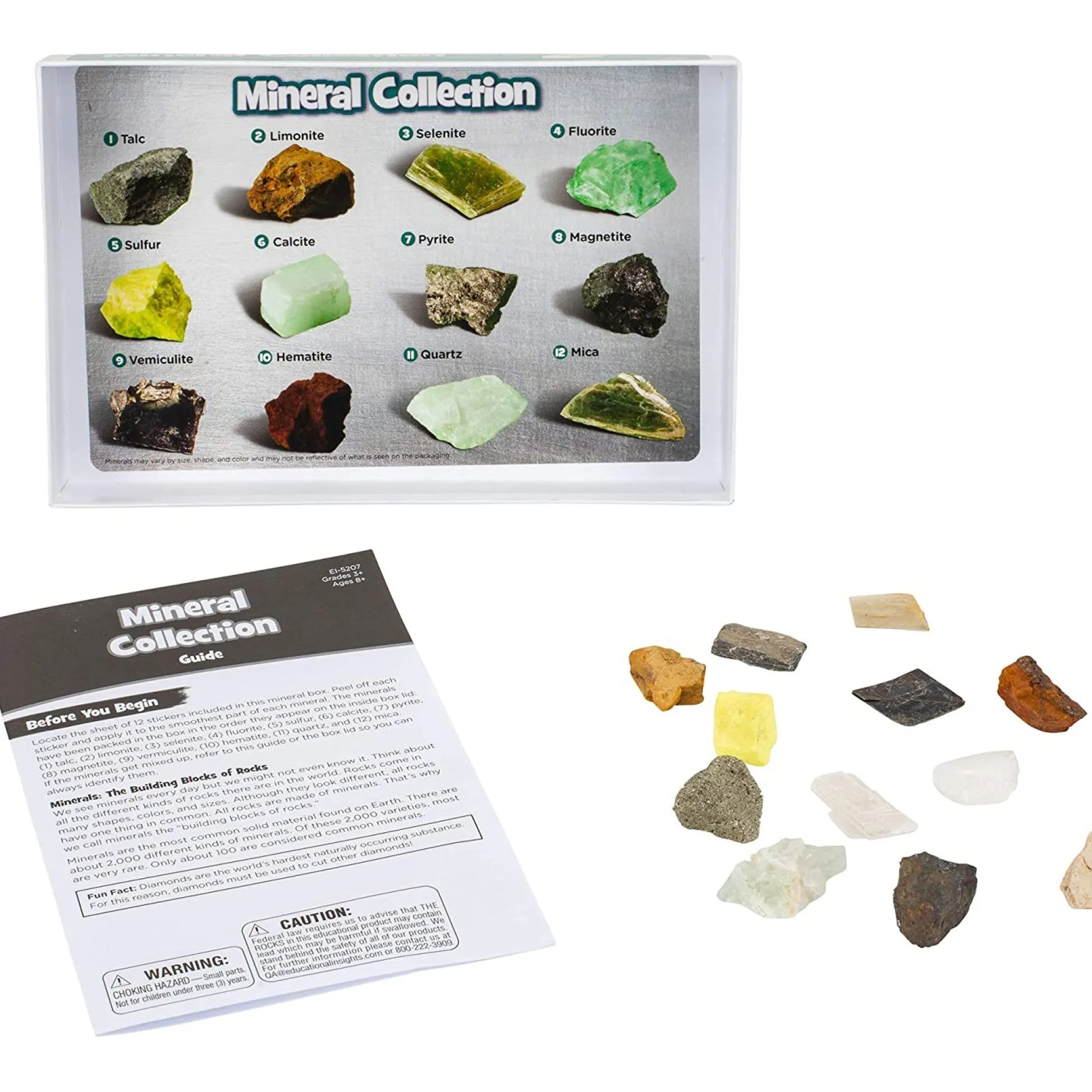 Educators Resource Educational Insights GeoSafari Rock and Fossil Explorer Set - 57 Pieces* Science & Discovery