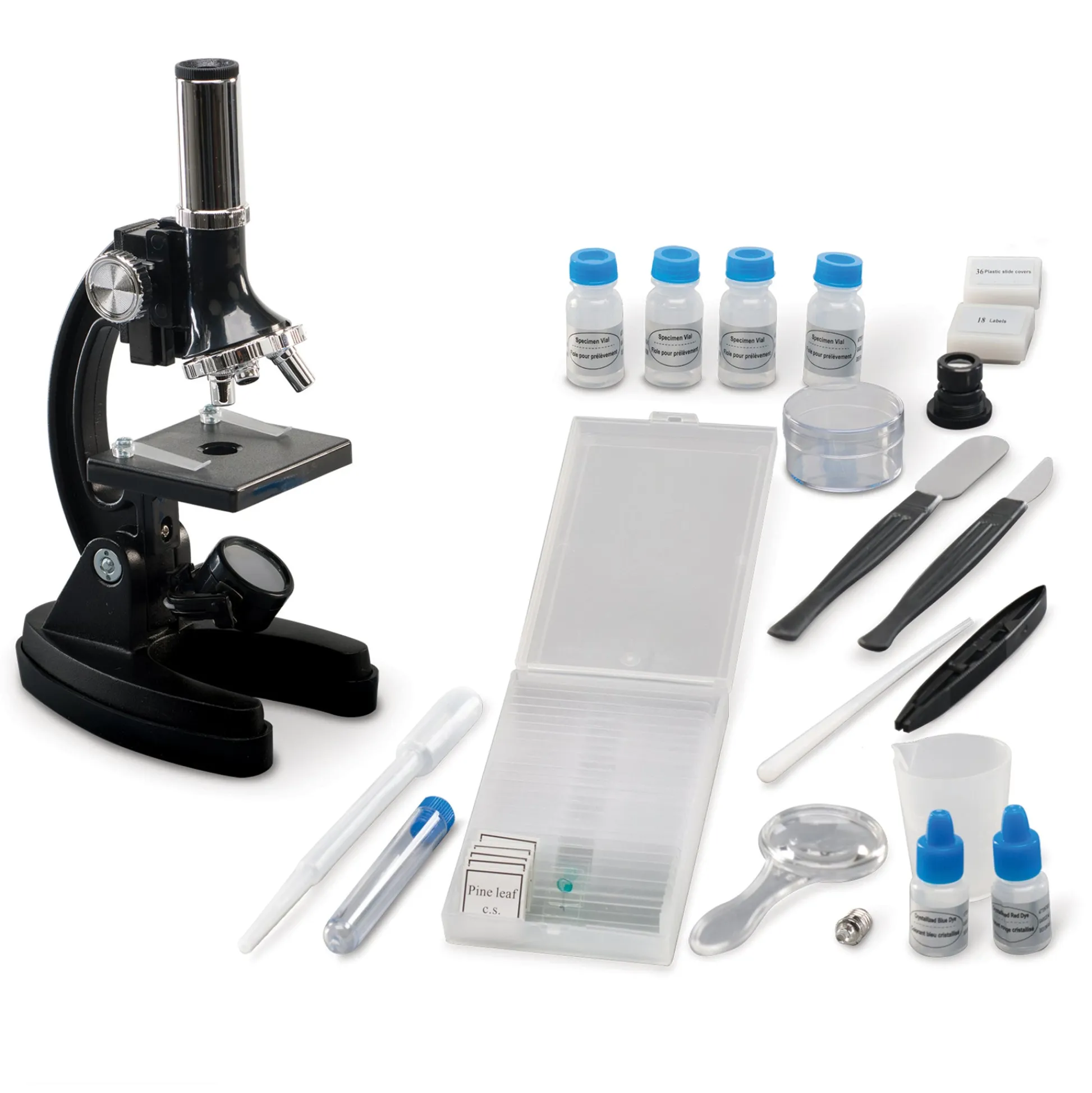 Educators Resource Educational Insights GeoSafari MicroPro 95-Piece Microscope Set* Science & Discovery