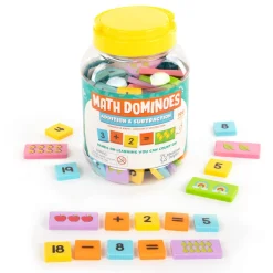 Educators Resource Educational Insights Math Dominoes - Engaging Addition & Subtraction Game* Preschool Education Toys & Activities