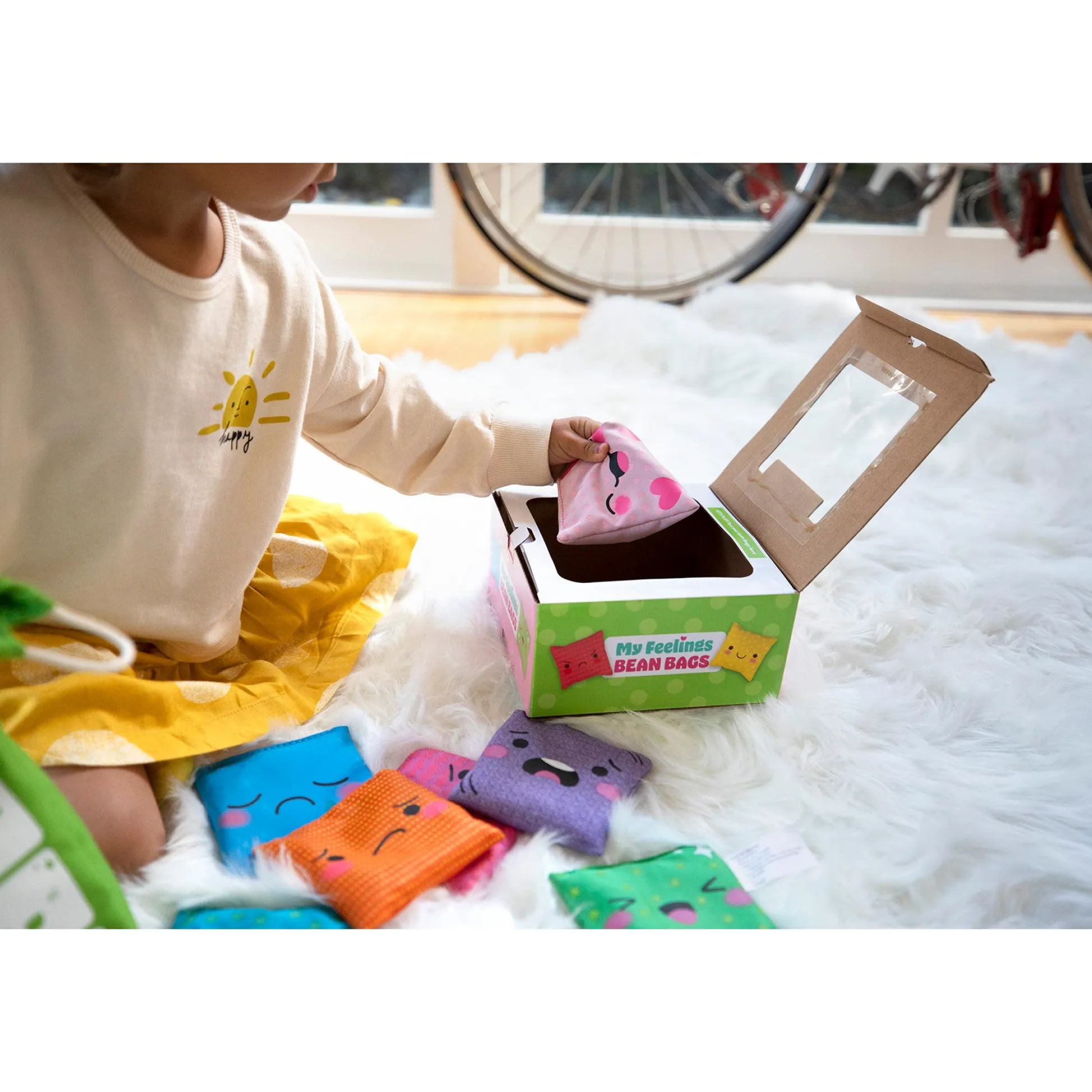 Educators Resource Educational Insights My Feelings Bean Bags - Emotion Exploration Set* Social & Emotional Skills|Preschool Education Toys & Activities