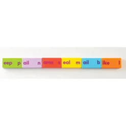 Educators Resource Educational Insights Phonics Dominoes - Long Vowels - Brightly Colored Learning Game* Preschool Education Toys & Activities