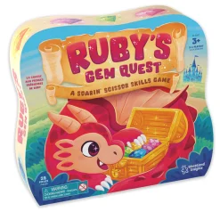 Educators Resource Educational Insights Ruby's Gem Quest Scissor Skills Game* Social & Emotional Skills|Preschool Education Toys & Activities