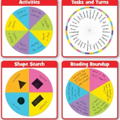 Educators Resource Educational Insights SpinZone Magnetic Whiteboard Spinner - Interactive Classroom Game Tool* Preschool Education Toys & Activities