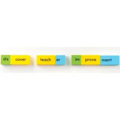 Educators Resource Educational Insights Word Building Dominoes - Color-Coded Vocabulary Game* Preschool Education Toys & Activities