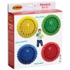 Educators Resource Edushape Sensory Opaque Balls ‚Äì Colorful Textured Set for Infants* Developmental Toys