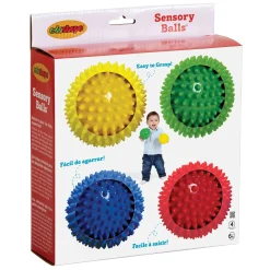 Educators Resource Edushape Sensory Opaque Balls ‚Äì Colorful Textured Set for Infants* Developmental Toys