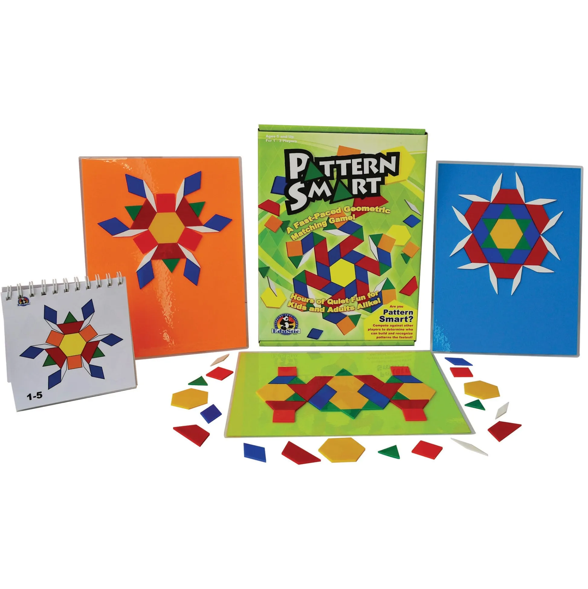 Educators Resource EduStic Pattern Smart Game - Geometry Racing Puzzle* Strategy Games|Puzzles