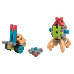 Educators Resource edxeducation Fun Blocks Activity Set - 83 Pieces, 19 Shapes, 16 Activity Cards* Preschool Building Sets & Blocks|Preschool Education Toys & Activities