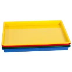 Educators Resource edxeducation Multipurpose Activity Trays - Set of 4, Assorted Colors* Crafts & Activities