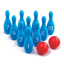 Educators Resource edxeducation Number Skittles Game - Math Learning Set with 10 Pins and 2 Balls* Preschool Education Toys & Activities