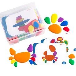 Educators Resource Edxeducation Rainbow Pebbles - Creative Educational Toy - Set of 36* Preschool Education Toys & Activities