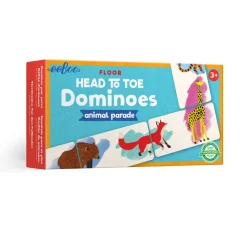 Flat River Group eeBoo Animal Parade Head to Toe Educational Dominoes Game* Dominoes & Tiles Games