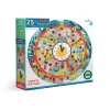 Flat River Group eeBoo Around the Clock 25-Piece Round Jigsaw Puzzle* Puzzles