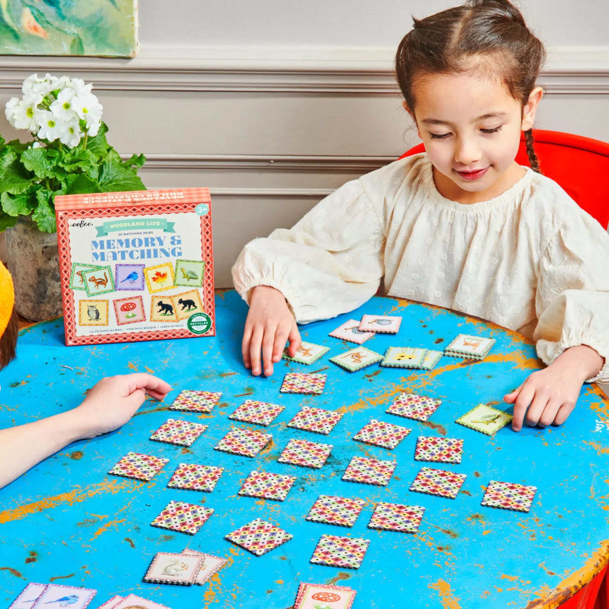 Flat River Group eeBoo Busy Woods Memory & Matching Game for Kids Ages 3+* Toddler & Preschool Games & Puzzles