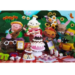 Flat River Group eeBoo Cake Party 20 Piece Jigsaw Puzzle for Kids, Age 3+* Puzzles