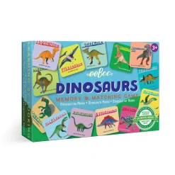 Flat River Group eeBoo Dinosaurs Memory Matching Game for Kids* Toddler & Preschool Games & Puzzles