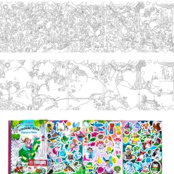 Flat River Group eeBoo Fairies & Tales Fold-Out Coloring Book with Stickers - Ages 3+*Kids Kids Books|Drawing, Color & Painting