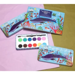 Flat River Group eeBoo In The Sea Themed Watercolor Pad - 16 Sheets* Drawing, Color & Painting