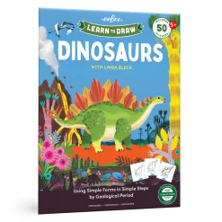 Flat River Group eeBoo Learn to Draw Dinosaurs Art Instruction Book*Kids Kids Books|Drawing, Color & Painting