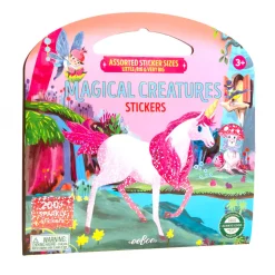 Flat River Group eeBoo Magical Creatures Collection Shiny Sticker Book - Over 200 Sparkling Stickers*Kids Kids Books|Crafts & Activities
