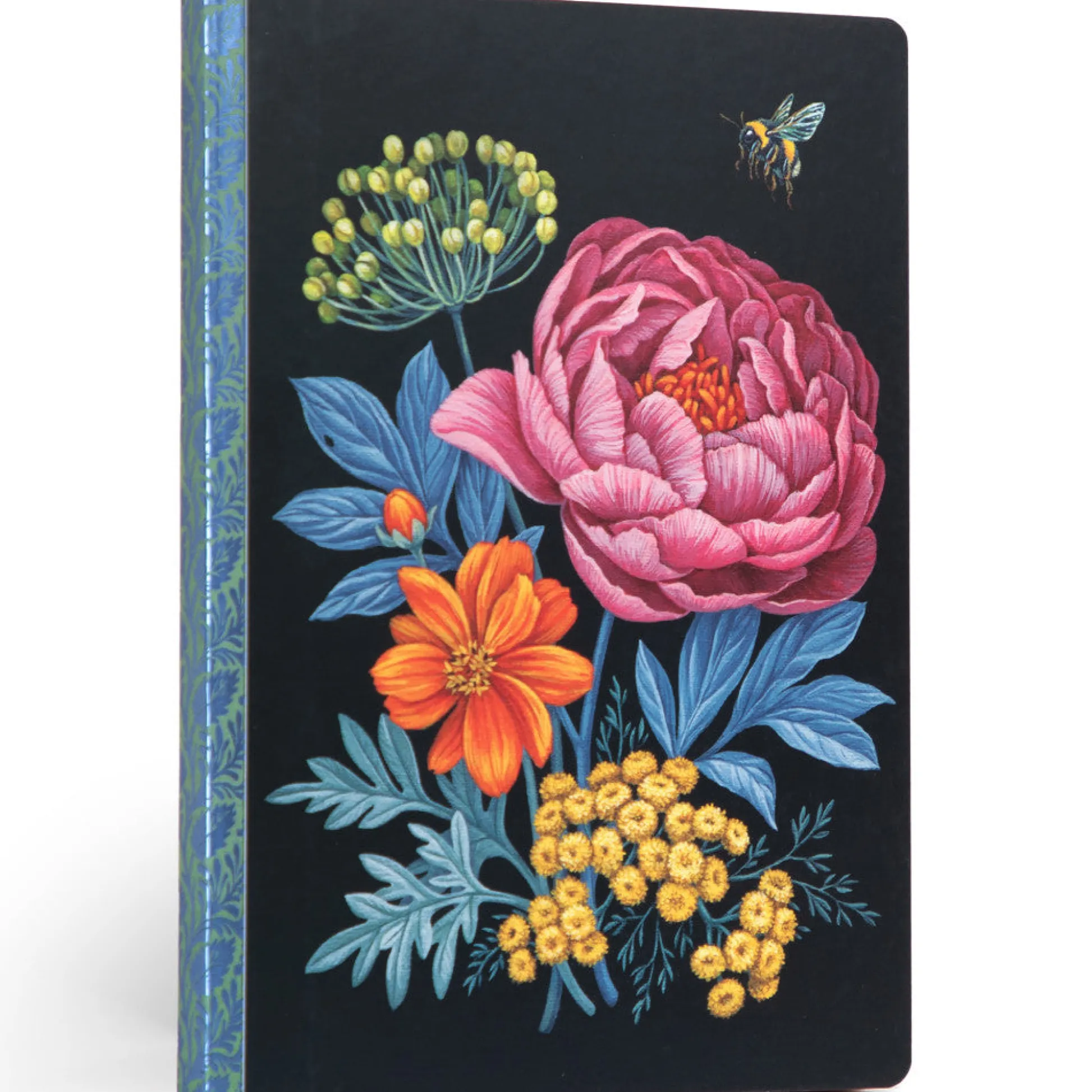Flat River Group eeBoo Piece & Love: Abundant Bouquet Gilded Journal - Floral Hardcover Diary* Drawing, Color & Painting