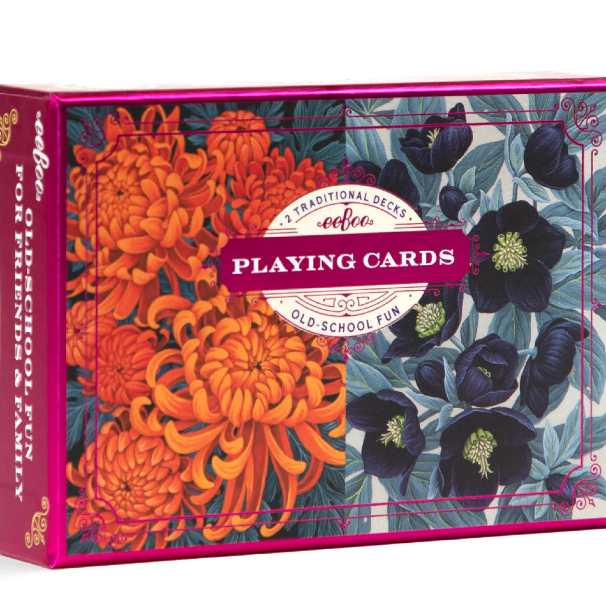 Flat River Group eeBoo Piece & Love: Autumn Abundance - Elegant Adult Playing Cards* Card Games