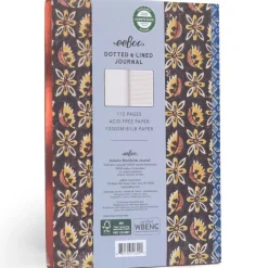 Flat River Group eeBoo Piece & Love Autumn Blackbirds Gilded Journal - Hardcover Diary* Drawing, Color & Painting