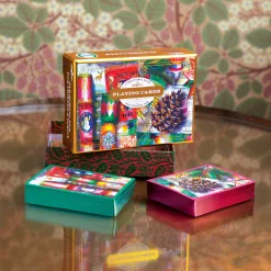 Flat River Group eeBoo Piece & Love Christmas Decorations Deluxe Playing Cards* Card Games